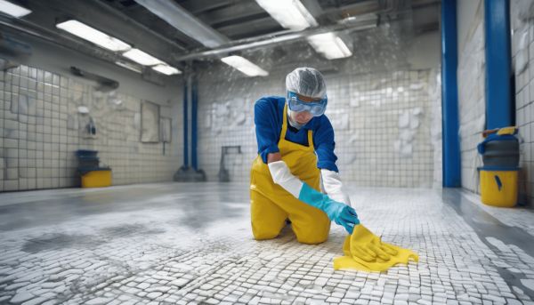 Javel pour gros travaux : solution contre les dépôts tenaces