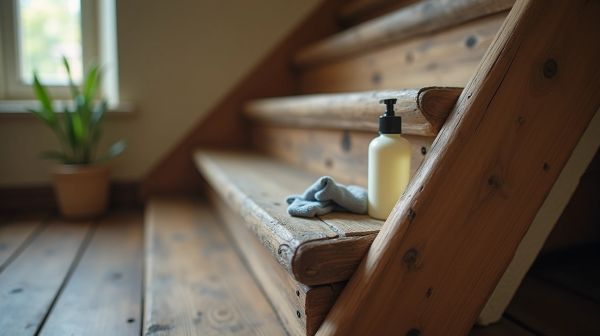 Pourquoi le bon produit d'entretien pour escalier en bois est essentiel